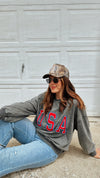 USA Varsity Pullover