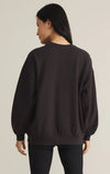 Apres-Gym Relaxed Fleece Sweatshirt