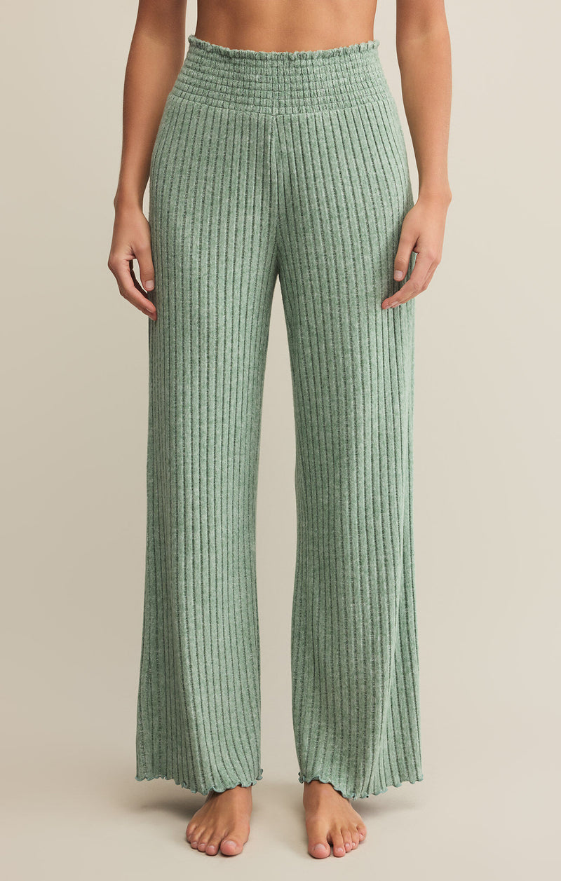 Dawn Smocked Rib Pants