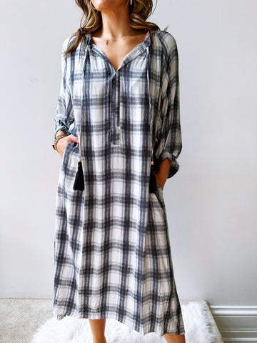 Bailey Striped Shirtdress