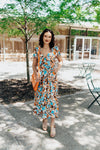 Bluebell Boho Midi Dress